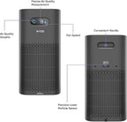Wyze Air Purifier with Wildfire Filter (Special), for Living Room, Kitchen, HEPA 13, 21db Quiet, with Sleep Mode, Air Cleaner for Smoke, Pollen, Dander, Hair, 550 sq ft, Smart WiFi Alexa Google, Black
