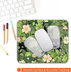 Armanza Square Mouse Pad Cute Cats,Personalized Premium-Textured Custom Mouse Mat Design,Washable Mousepad Lycra Cloth,Non-Slip Rubber Base Computer Mouse Pads for Wireless Mouse