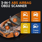 FOXWELL NT630 Plus OBD2 Scanner with ABS and SRS, 2026 ABS Auto Bleed Scan Tool, Brake Code Reader with Live Data, Bidirectional Control & SAS Oil EPB Reset Diagnostic Tool