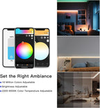 GLEDOPTO WiFi+Bluetooth 5 Modes in 1 Mini LED Strip Controller DC12-24V RGBCCT RGBW RGB CCT WWCW Dimmer Work with Tuya Smart Life App Voice Control for PWM Dimming LED Strip Light