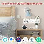 SwitchBot Smart Switch Button Pusher(3Pack) with Hub Mini & SwitchBot Hub 2 (2nd Gen)