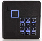 MENGQI-CONTROL TCP/IP Network 4 Door Smart Access Control Panel System Electric Strike Lock for Push Panic Bar Device Emergency Door, RFID Keypad Reader Enroll USB Reader 110V Power Supply Box