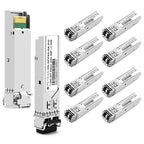 OPSTRAN 1000BASE-SX SFP Optical Transceiver Module Compatible with Fortinet FN-TRAN-SX FG-TRAN-SX FR-TRAN-SX 850nm 550m DDM Duplex LC MMF 10pcs/Pack