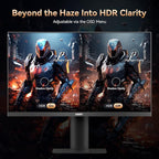27 Inch Computer Monitor - Fast IPS 2K QHD 2560 x 1440 Desktop Monitor 100Hz FreeSync 100% sRGB TÜV Eye Care PC Gaming Screen Support Vesa Height/Tilt/Swivel/Pivot for Office Work (HDMI 2.0 & DP1.4)