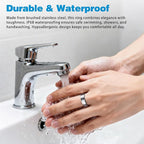 S SECRETTOP Smart Ring Fitness Tracker for Women - Health Heart Rate Ring with Sleep Monitoring, SpO2 Tracking, No Subscription Fee, Family Care (Silver 9)