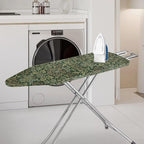 ZCFYGDX Breathable Ironing Board Cover Decor, Resist Scorching & Staining, 17x49 Wear & Soil Resistant Covers, Elastic Edges,3 Fasteners,Anti-Scorch Polyester Fabrics William Morris Prints