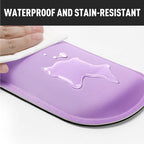 Gimars Upgrade Enlarge Silky Gel Memory Foam Keyboard Wrist Rest, Wrist Rest for Computer Keyboard, Ergonomic Mouse pad Rests for Typing Pain Relief, Wrist Support for Office, Gaming, Purple Gradient