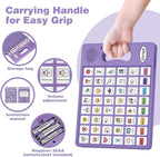 Joyreal AAC Device for Autism, Non Verbal Communication Tools for Speech Therapy & Stroke Rehab. Communication Tablet, Autism Talking Aids with 8 Programmable Buttons & Adjustable Volume (Purple)