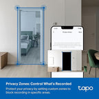 Tapo 1080p Indoor/Outdoor Security Camera - Free Person/Motion/Baby Cry Detection, Color Night Vision, IP65 Weatherproof, SD/Cloud Storage, Works w/Alexa & Google Home HybridCam, Black