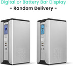 SKE Mini UPS 30000mAh Battery Backup & Surge Protector Uninterruptible Power Supply UPS for Router Modem PoE DC USB Type-C Ports Sirius