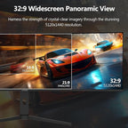 5K Monitor, Z-Edge 49 inch IPS Curved Gaming Monitor, DQHD 5120x1440 Computer Monitor,144Hz, 32:9 Ultrawide, 1ms MPRT, 400 cd/m², 10bit, UG49W HDMI*2, DP*1, USB-C, PIP/PBP, Adjustable Stand