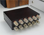 SOLUPEAK P2 2(1)-in-1(2)-Out Amp Amplifier Speaker Switcher Selector Switch Splitter 2-Way Loudspeaker Control Combiner Box