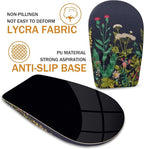 BOCHEERY Ergonomic Mouse Pad Wrist Support,Upgrade Mousepad with Massage Design,Non-Slip PU Base Desktop Mouse Pads for Pain Relief, Computer, Office & Home,12 x 8 in（F-Midnight Floral）