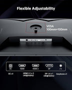 KTC 32 Inch 4K Gaming Monitor, 165Hz UHD (3840x2160P) Fast IPS Screen, 1ms (MPRT), Adaptive Sync, 3000:1 Contrast,121% sRGB,HDMI 2.1 Display Port 1.4, Tilt/Height Adjustment, VESA Mount, H32P22P