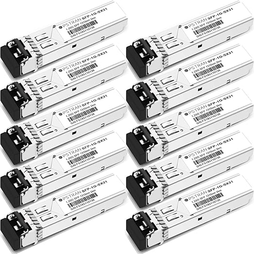 OPSTRAN 1000BASE-SX SFP Optical Transceiver Module Compatible with Juniper Networks 1310nm 2km DDM Duplex LC MMF 10 Pack