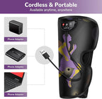 QUINEAR Rechargeable Leg Massager for Circulation and Pain Relief, Cordless Air Leg Compression System, Calf Massager Gift for Mom Dad Women Men FSA-HSA-Eligible
