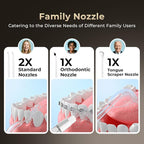 Bezvoi Portable Water Flosser for Teeth: Gum-Sensitive Friendly, Dual-Gear Motor Technology Irrigator Dental Pick with 5 Modes for Braces & Orthodontic, IPX7 Waterproof, Cordless for Travel, Black