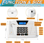 Intercoms Wireless for Home, Hands Free Intercom Upgrade, Full Duplex Two Way Real time Wireless Intercom System 5300ft with Automatic Answer Group Call Function Fit for Hotel Office Store(3Packs)