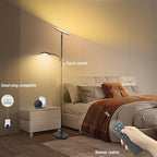 marctronic Floor Lamps for Living Room, 44W/4500LM Super Bright 2 in 1 LED Floor Lamp with Remote, Stepless Dimmable, 69" Tall Standing Floor Lamp with Bendable Reading Light for Bedroom Office