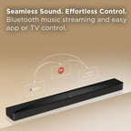 TCL Q65H 5.1 Sound Bar with Wireless Subwoofer for Smart TV | Dolby Atmos DTS:X Auto Room Calibration| 580W Power Bluetooth Home Theater Speaker with Bass | App Control & Remote Control | Latest Model