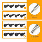 Replacement Ring Doorbell Screwdriver + 20Pcs Doorbell Screws & Charger Charging Cable Cord for Video Doorbell, Video Doorbell 2nd generation 3 and Pro & Elite Ring Doorbell Security Screw (Orange)