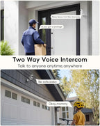 ZUMIMALL Security Cameras Wireless Outdoor, 2 Packs, 2K Cameras for Home Security, Outdoor/Indoor Camera Battery Powered, 2.4G WiFi, Magnetic Mount,3MP Color Night Vision/Siren/PIR/AI/Cloud/Alexa