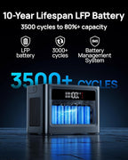 DaranEner Portable Power Station 600W (1200W Surge), 576Wh LiFePO4 Battery Backup, Solar Generator with 100W USB-C Fast Charge, Outdoor Camping RV Backup Power, Home Emergency Power Supply