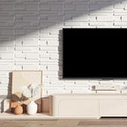 Art3d 100 Pack Decorative 3D Wall Panels, 97 Sq.Feet PVC Interior Wall Décor, 11.8"x11.8", White