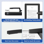 DATAFY Remote Control Page Turner for Kindle Paperwhite Oasis Kobo eReaders, Camera Camcorder Remote Controls, Page Turner Clicker for ipad Tablets Reading Novels with Wrist Strap Storage Bag