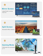 XAOSUN Right Angle HDMI 2.0 Cable 3.3 Feet, Strong Anti-Interference, 18Gbps High Speed Support 4K@60Hz,3D 1080P,HDR,ARC,90 Degree HDMI Cable for MacBook pro 2023,Monitor,ps4/5,Xbox,Fire TV and More