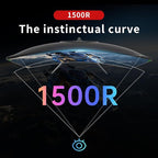KTC 24 Inch 1500R Curved Gaming Monitor,180Hz 1ms FHD 1080p VA Monitor, Adaptive Sync, 110% sRGB, HDR Support, DisPlayPort/HDMI,Tilt, VESA for Gaming Home Office Business PS5 PC Monitors