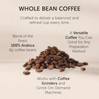 illy Whole Bean Coffee - Perfectly Roasted Whole Coffee Beans – India Dark Roast - with Notes of Black Pepper & Extra-Dark Chocolate – Full-Bodied - 100% Arabica Coffee - No Preservatives – 8.8 Ounce