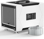 CADPXS Crawl Space Dehumidifier with Pump and Drain Hose, 80 Pint Crawlspace Dehumidifier for Commercial, Basement, Water Damage Use, Auto Defrost, Memory Start, cETL Certified, Up to 1000 Sq Ft