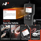 A-Premium AD100 Universal OBD2 Scanner Diagnostic Tool, Car Code Reader OBDII/EOBD/CAN Scan Tool, Check Engine Light/Read Clear Fault Codes/Smog Check/Live Data Stream/Battery Test, For Car Since 1996