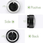 Frienda 6 Pcs Climate Ac Heater Control Knob Blower Fan Control Knob Replacement Ac Switch Heater Blower Fan Button Compatible with Accessories Replacement Compatible 2005-2015