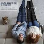 Gifts for Dad Mom Men Women Christmas Mothers Day, Fathers Day, Air Compression Massager with Heat for Foot, Leg, Calf, Thigh, Knee, Helpful for Vericose Veins, Muscle Fatigue, Cramps, Swelling, Edema
