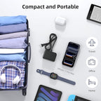 USB C Charger Block, 100W GaN 6 Port PD USB C QC USB A Wall Charger Adapter Plug Cube, Super Fast Type C Charging Station Hub for iPhone 17 16 15 14 Pro Max iPad Samsung Pixel
