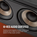 Polk Signature Elite ES35 Slim Center Channel Speaker - Hi-Res Audio Certified, Dolby Atmos & DTS:X Compatible, 1" Tweeter & (6) 3" Woofers, Dual Power Port for Effortless Bass, Elegant White-Washed