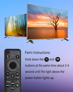BN59-01455A Voice Solar Remote Control Replacement for Samsung Smart TV Remote Control - with Bluetooth and C-Type Charging, for Samsung NEO QLED, Crystal UHD, OLED 4K TV - Black