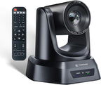 TONGVEO PTZ Camera 20X Optical Zoom HDMI IP Live Streaming SDI USB3.0 1080P 60fps PoE Supports for Church Services Worship Education Video Conference with OBS vMix Wirecast Zoom YouTube and More