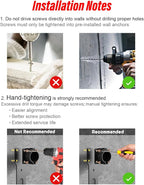 BMZX EV Charger Holder J1772, Wall Mount Kit for Electric Car Charger, SAE J1772 Cable Organizer, Nozzle Holster Dock & J-Hook for Charging Station