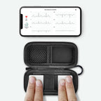 Heart Monitor Case Compatible with AliveCor Kardia Mobile ECG/for KardiaMobile 6L for Apple and Android Device - CASE ONLY (Dark Black)