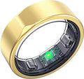 Smart Ring for Women Men, Valentine's Day Gifts, Minimalist Fitness Ring with Heart Rate, Stress, Sleep, Step, Calorie Tracking, 5ATM Waterproof for iPhone and Android,No Subscription (Rose Gold, 9)