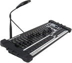 Rockville ROCKFORCE W4 384 Channel Wireless DMX Lighting Controller, MIDI Control, Built-in 2.4GHz Transmitter, Music Triggering, Wide Voltage Input, for DJs and Stage Lighting