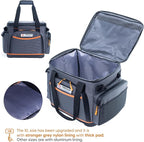 FRECOLSH Travel Carrying Case Compatible with Jackery Explorer 1500, Portable Power Station Storage Case with Water- proof Bottom and Pocket for Jackery Accessories Solar Generator, Storage Bag Only