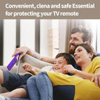 Hi Color Silicone Cover for TCL RC813 FMB1/RC923/RC902V Remote Protective Case Sleeve for TCL Smart TV Remote RC813 FMB1 Case Cover (Purple)