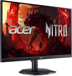 Acer Nitro 23.8 Inch Full HD 1920 x 1080 ZeroFrame Design IPS Gaming Monitor | AMD FreeSync Premium | 200Hz Refresh | Up to 0.5ms | One Display Port 1.2 and Two HDMI 2.0 Ports | KG241Y X1biip
