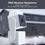 WYZE Cam Pan v3 Indoor/Outdoor IP65 1080P 360° Pan/Tilt/Zoom WiFi Smart Home Security Camera, Motion Tracking for Baby/Pet, Color Night Vision, Works with Alexa&Google Assistant, Free Expert Setup