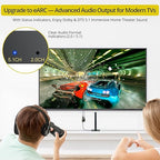 PROZOR eARC/ARC to Optical Audio Extractor, Enhanced eARC Audio Converter Supports Dolby/DTS 5.1, 192KHz HDMI eARC/ARC to Optical Toslink Adapter for TV to Soundbar Amplifier Home Theater