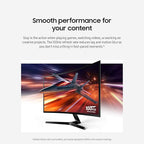 Samsung 27" Essential S3 (S36GD) Series FHD 1800R Curved Computer Monitor, 100Hz, Game Mode, Advanced Eye Comfort, HDMI and D-sub Ports, LS27D366GANXZA, 2024